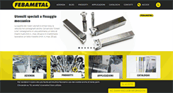 Desktop Screenshot of febametal.com